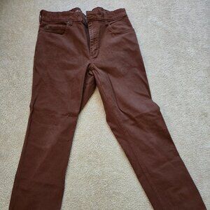 Lightly Used Duluth Flex Fire Hose 5 Pocket pants, size 36/32